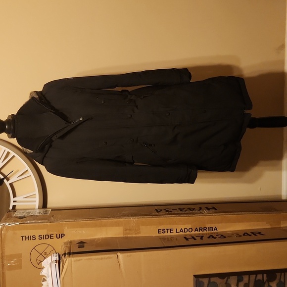 Vince Camuto 3/4 Length Faux Down Coat - Picture 3 of 12